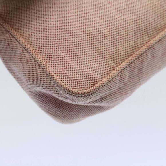 PRADA Hand Bag Canvas Gray Red Auth bs9757 - Picture 16 of 16